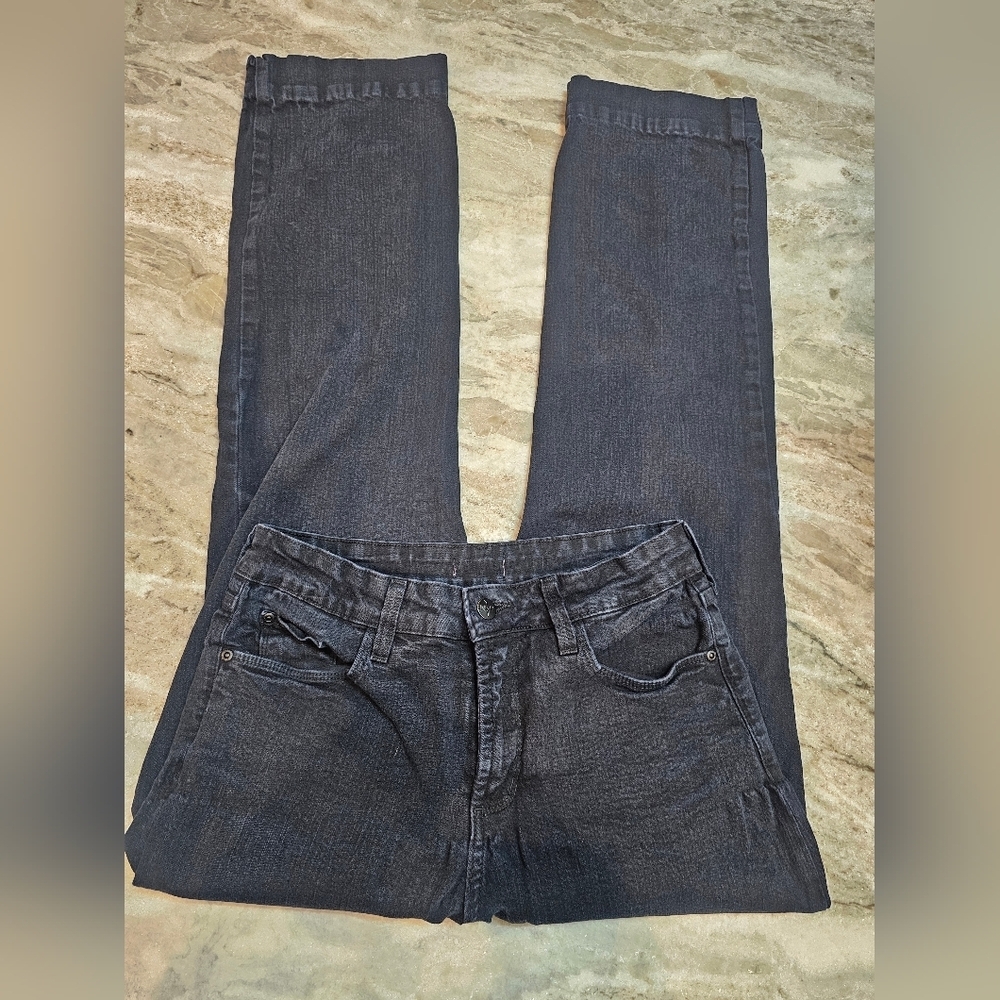 NYDJ Lift Tuck Jeans Black Rhinestone Pocket Denim | Slimming Lift Technology 6